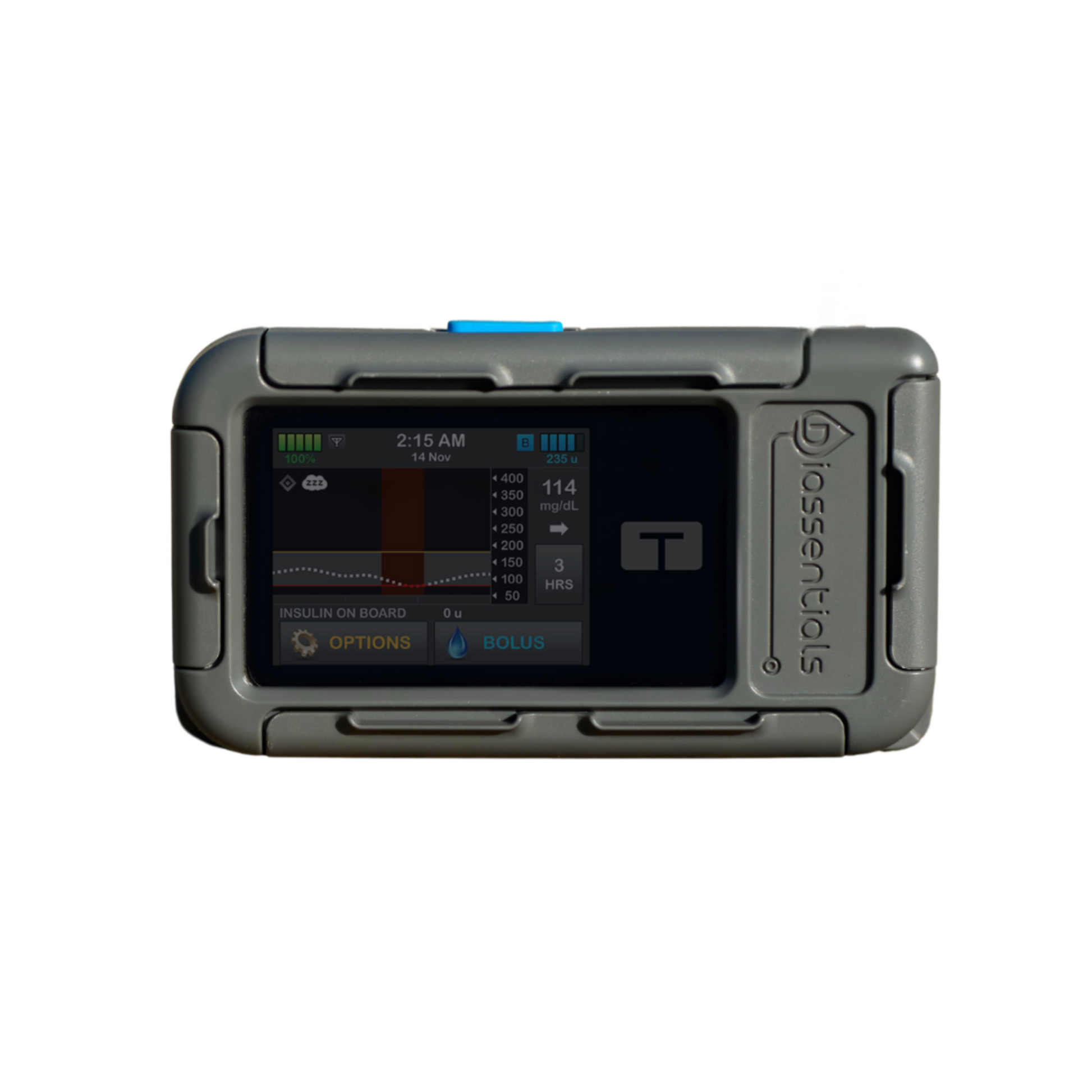 DiaShield-Slim. Waterproof Insulin Pump Case for Tandem t:slim X2 insulin pump. Insulin pump case with clip. Diabetes accessories. Insulin pump case for Tandem t:slim X2 insulin pump. Tandem t:slim X2 waterproof case.
