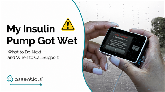 My Insulin Pump Got Wet: What to Do Next and When to Contact Support