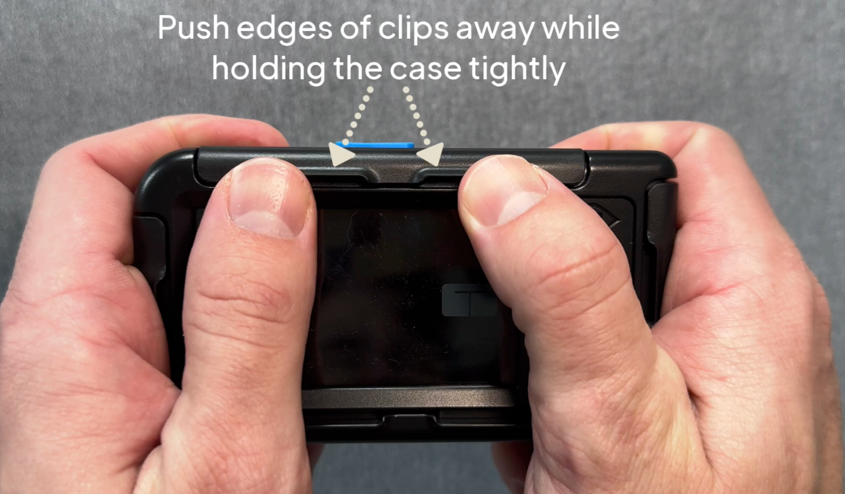 Load video: How to Open the DiaShield-Slim Case